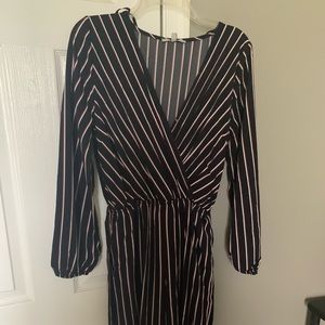 Red, white and blue jumpsuit